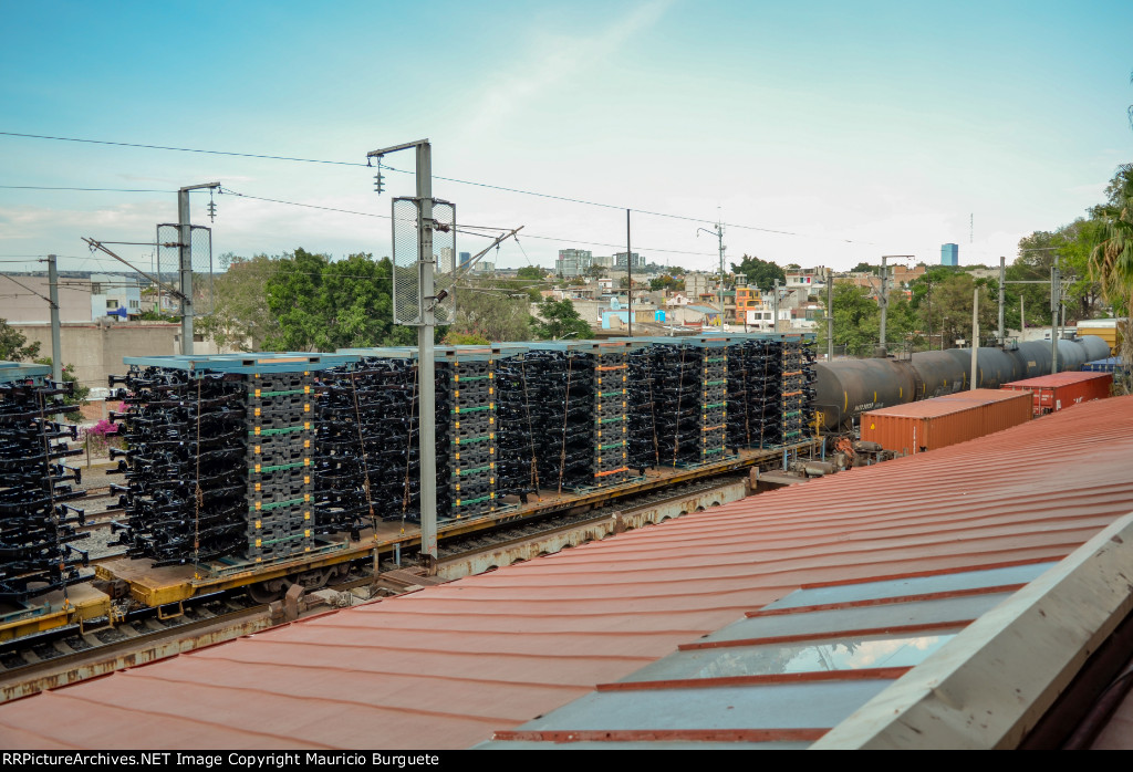 FTTX Flat Car with Truck Frames